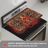 Stove Top Covers for Electric Stove, Boho Non-Slip Rubber Stove