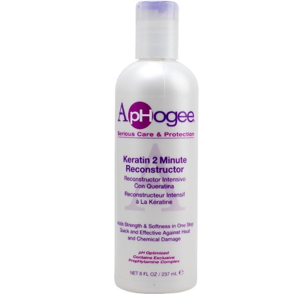 Aphogee Keratin 2 Minute Reconstructor, 8 oz (Pack of 2)