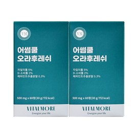 Awesomewell Awesome Cool Ora Fresh Oral Lactobacillus 500mg x 60 tablets (2) / 어썸쿨 오라후레쉬 구강유산균 500mg x 60정 2개