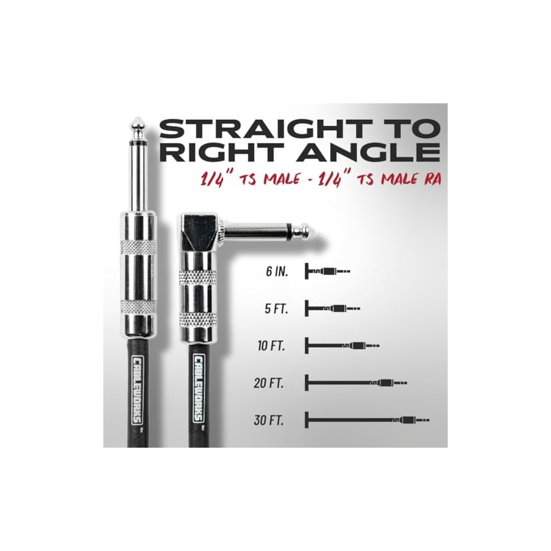 Cableworks By Gator Cases Backline Series Standard - Cable de