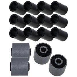 NICHE Complete Control A-Arm Swing Arm Bushing Sleeve Kit for Suzuki King Quad 500 750 09319-10055 51236-31G00 61240-09F10