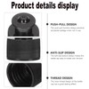 BEANPRECOY Sports Water Bottle Cap Replacement - Durable Plastic Push-Pull