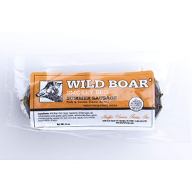 Wild Boar Smokey BBQ Summer Sausage 6 oz chub