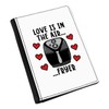 Love is in The Air Fryer Passport Holder Cover