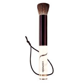 Master Of The Makeup Brush Cosmetics Hall 熊野 Zone 小鼻 Brush for Face Brush [Natural Hair = Horse Hair 100] Brown