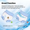 MooMoo Baby Reusable Swim Diapers 3 Pcs Waterproof Swimming Diapers
