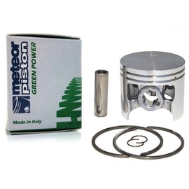 PARTSDEPOT Meteor Piston kit Compatible with Stihl 038 Magnum MS380 MS381 52mm with Caber Rings