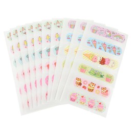 TOVINANNA 120pcs Cartoon Boys and Girls Breathable Strips for Cartoon Designs for Boys and Girls for Home and Travel