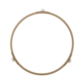 Microwave Turntable Ring with Swivel Roller Support, Universal Fit for Glass Plate Rotating Tray, Heat Resistant, Enhance Microwave Efficiency (Brown, 8.66 inch)