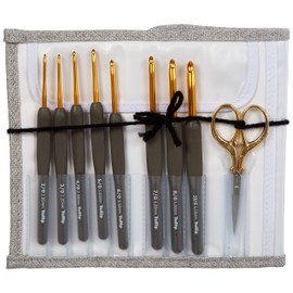 ETIMO tulip pattern with key needle set premium gold TEG-001