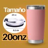 Veraly Tapa Vaso 30 Y 20 Onz Deslizante No Se
