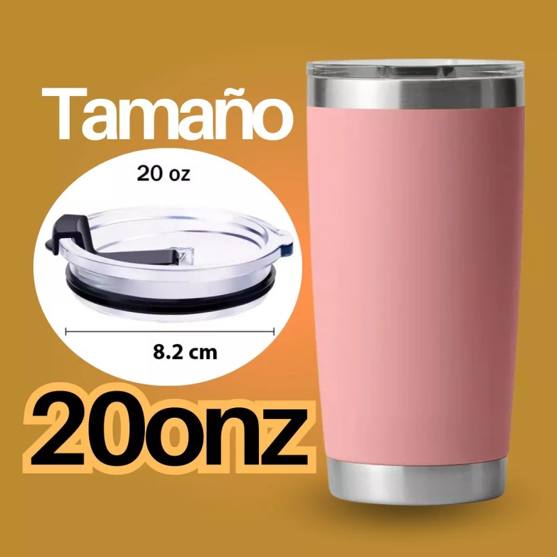 Veraly Tapa Vaso 30 Y 20 Onz Deslizante No Se