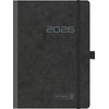 BRUNNEN Book Calendar Model 796 2026 | A5, Cardboard, Black