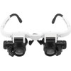 Fdit Lupa de Cabeza con Luces LED 8X 15X 23X
