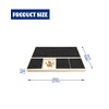 verdawave Dog Nail Scratch Pad with Treat Box & Pet