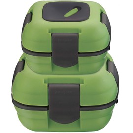 Pinnacle Insulated Lunch Box Set (Green)