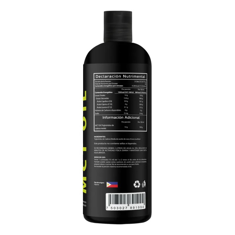 100 Coco Mct Oil 1 L Wellthy