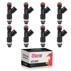 Fuel Injectors Pack of 8 Compatible with Chevy Avalanche Tahoe 07-09 Express 1500 08-09 Silverado Suburban 1500 07-09 for GMC Sierra 1500 07-09 Savana 08-09 Yukon XL 07-09 5.3L V8 4 Holes