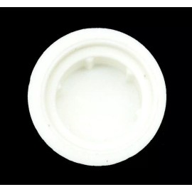 Pro-Dec Hex Head Bolt Nut Cover Dome for 3/8" Wrench or Socket White Plastic Set of 10