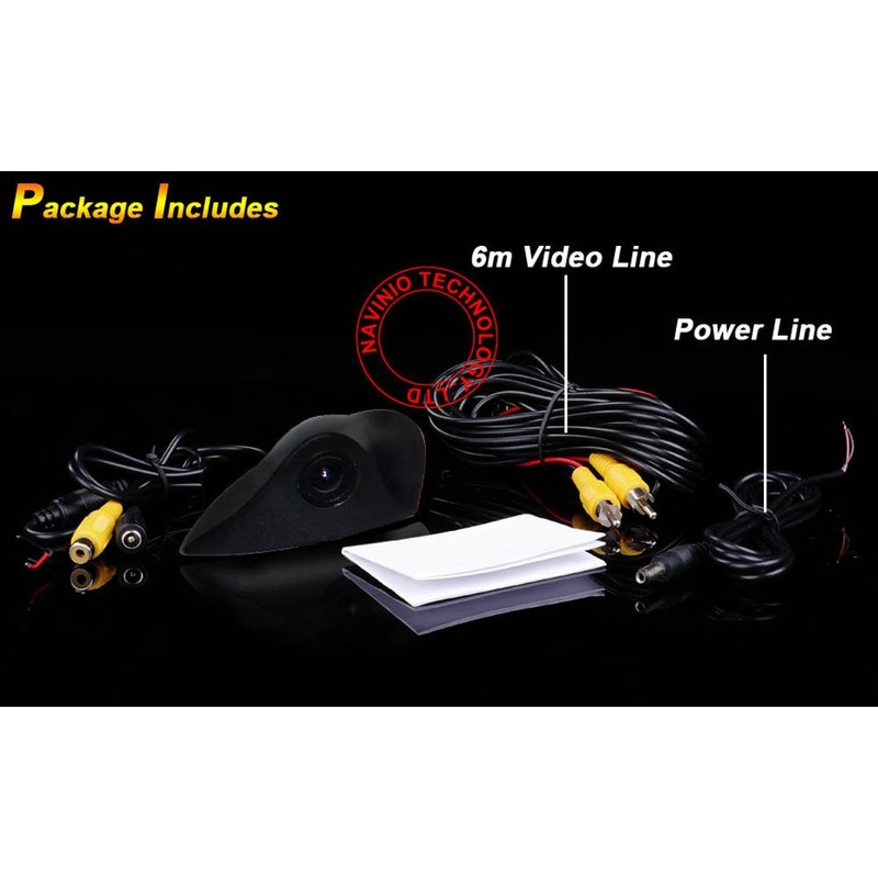 Dynavsal Vehicle-Specific Car Front View Logo Embedded Camera Front View