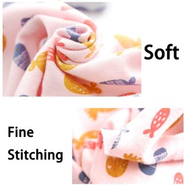Enstab Pack of 2 Children's Loop Cotton Autumn / Winter Scarves, Baby Loop Neck Warmer for Girls and Boys -
