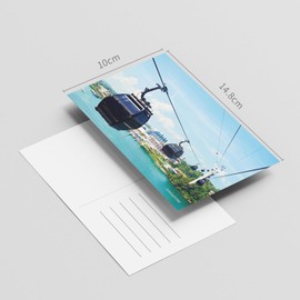 Dear Mapper Vintage Singapore Landscape Postcards Pack 20pc/Set Postcards from Around the World Greeting Cards for Business World Travel Postcard for Mailing Decor Gift