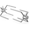 Onlyfire 6004 BBQ Grill Rotisserie Spit Chicken Forks X 2,