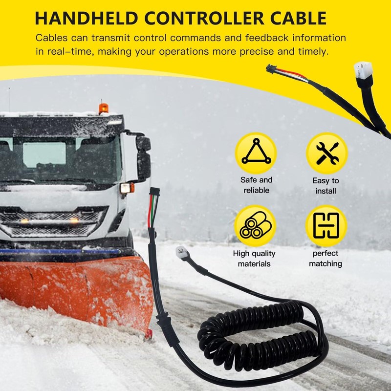 BUTITNOW New for Western Fisher Handheld Snow Plow Control Cord