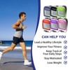 PINGKO Pedometer Portable LCD Step Counter with Calories Burned and