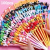 Bolígrafos Kawaii C/punta De 0.5 Mm De Tinta Negra Por