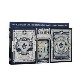 Masterpieces Puzzle Company Toronto Maple Leafs Two Decks of Playing Cards & Dice Set
