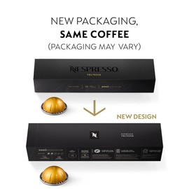 Nespresso Capsules Vertuo, Voltesso, Mild Roast Espresso, 50-Count Espresso Pods, Brews 1.35oz.