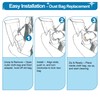 Ceoighe Vacuum Cleaner Brush Roll with 3 Pcs Belt &