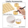 Aluminium Empty Containers, Round Travel Cream Containers For Creams, Lotions,