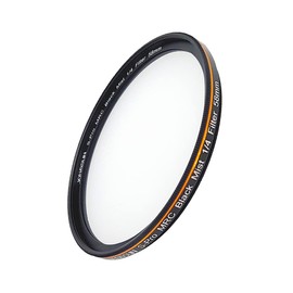JONGSUN S-Pro MRC Black Mist 1/4 Filter 58mm, Black Soft Pastel Dream Movie Special Effects Filter for Camera Lens, Multi-Layer Coated (58mm)