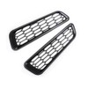Honeycomb Front Bumper Bottom Fog Vent & Side Fender &