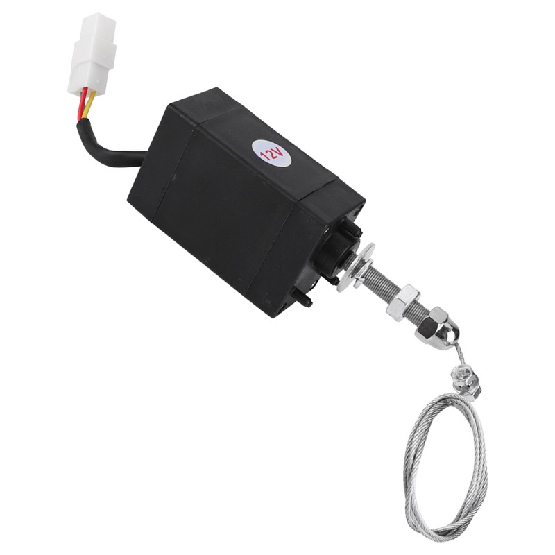 DC 12/24V Diesel Engine Flame Out Device Engine Stop Solenoid