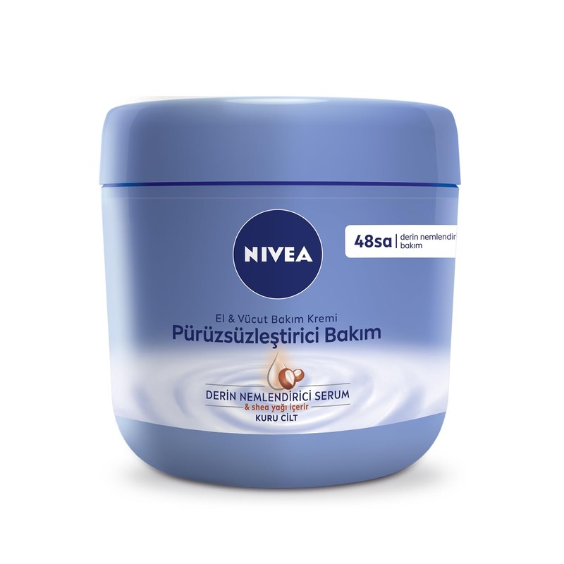 Nivea Irresistibly Smooth Body Cream Dry Skin Shea Butter 400