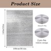 Klmnop Attic Fan Cover, Insulation Cover with Velcro Strips Fits