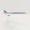 Bswath Die-cast Alloy Airplanes American Airways Concorde Model Airplane Metal