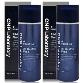 CNP Homme Lab All-in-One Fluid 120ml x 2 / 씨앤피 옴므랩 올인원 플루이드 120ml X 2개