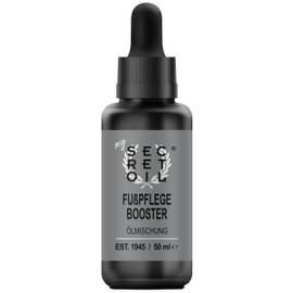 mySecretOil Foot Care Booster 50 ml - Natural Foot Care for Invigorated and Relaxed Feet - Deeply Effective Oil Blend for Your Individual Foot Care - Massage Oil for Your Feet