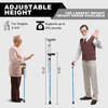 PARLORA Walking Cane for Women and Men, Collapsible, Lightweight, Sleek,