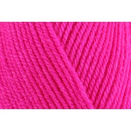 King Cole Pricewise DK Crochet Yarn, 100% Acrylic Double Knitting Wool for Sweaters, Jumpers, Toys - 100g Ball - 040 - Candy - Single (11 Ball)