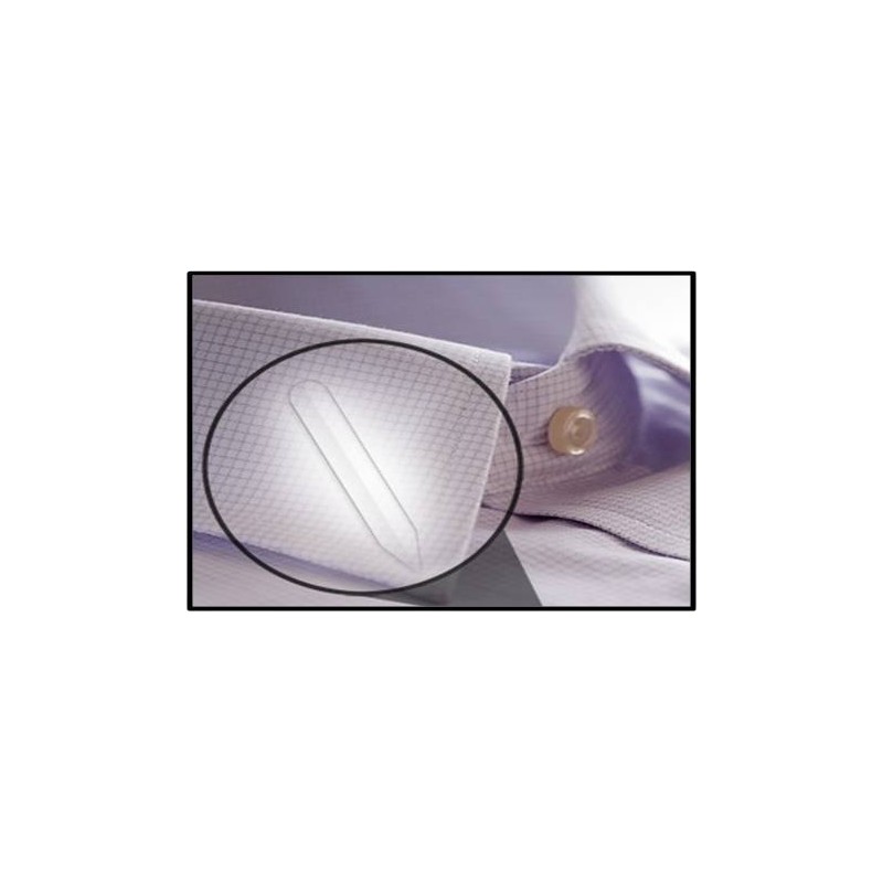 HAND Economical and Easy to Use Plastic Collar Stays, Collar