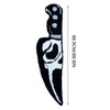 Skull Knife Carpet Horror Scary Scream Bedside Rug Wear Resistant