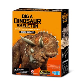 4M Kidz Labs Dig a Triceratops Skeleton