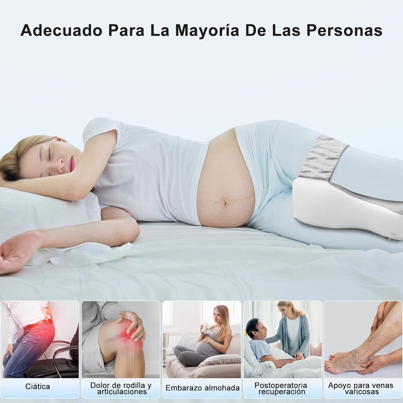 Almohada Ortopédica para Piernas y Rodillas
