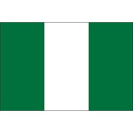 3x5 Nigeria Polyester Indoor or Outdoor Flag, More Than 200+ 3x5 Foot (90x150 cm) International Flags Available