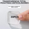 Generic 30pzs Topes Para Puertas Silicona Silenciar Protector Pared